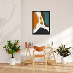 Gilded Rift Passage - Abstract Modern Art