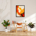 Molten Aurora Veins – Abstract Modern Art